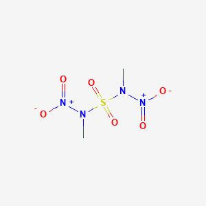 N-methyl-N-[methyl(nitro)sulfamoyl]nitramide