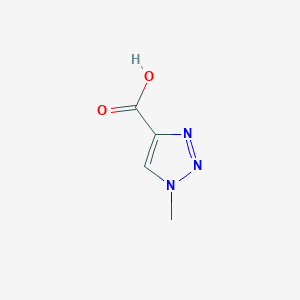 molecular formula C4H5N3O2 B168845 1-methyl-1H-1,2,3-triazole-4-carboxylic acid CAS No. 16681-71-3
