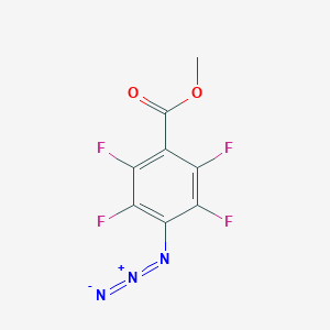molecular formula C8H3F4N3O2 B016885 Methyl 4-azido-2,3,5,6-tetrafluorobenzoate CAS No. 122590-75-4