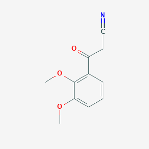 2,3-Dimethoxybenzoylacetonitrile