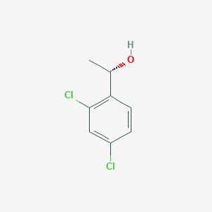 molecular formula C8H8Cl2O B168855 (1S)-1-(2,4-dichlorophenyl)ethan-1-ol CAS No. 179237-92-4
