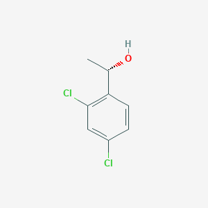 molecular formula C8H8Cl2O B168855 (1S)-1-(2,4-dichlorophenyl)ethanol CAS No. 179237-92-4