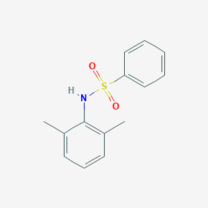 molecular formula C14H15NO2S B168870 N-(2,6-dimethylphenyl)benzenesulfonamide CAS No. 16939-27-8