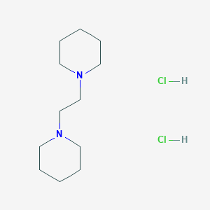 Piperidine, 1,1'-(1,2-ethanediyl)bis-, dihydrochloride