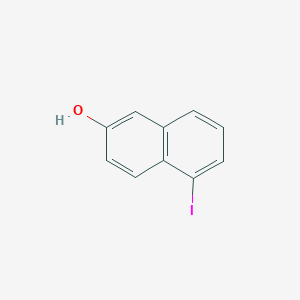 molecular formula C10H7IO B168882 5-Iodonaphthalen-2-ol CAS No. 128542-54-1