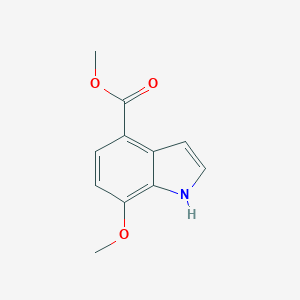 molecular formula C11H11NO3 B168886 Methyl 7-methoxy-1H-indole-4-carboxylate CAS No. 153276-72-3