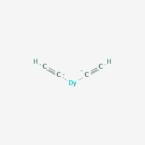 molecular formula C4H2Dy-2 B168898 Dysprosium tetracarbide CAS No. 12543-88-3