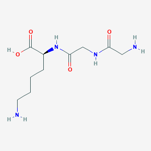 molecular formula C10H20N4O4 B168915 H-Gly-Gly-Lys-OH CAS No. 10236-53-0