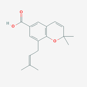2,2-Dimethyl-8-prenylchromene 6-carboxylic acid