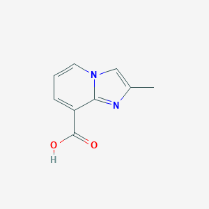 molecular formula C9H8N2O2 B168938 2-Methylimidazo[1,2-a]pyridine-8-carboxylic acid CAS No. 133427-10-8