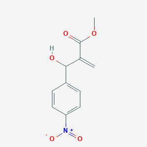 Methyl 2-(hydroxy(4-nitrophenyl)methyl)acrylate