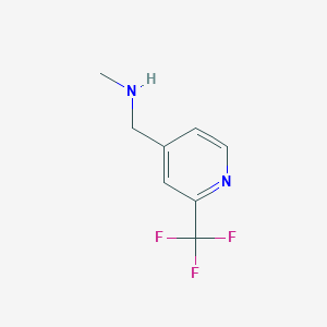 N-Methyl-2-(trifluoromethyl)-4-pyridinemethanamine