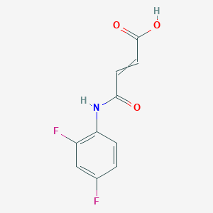 4-(2,4-Difluoroanilino)-4-oxobut-2-enoic acid
