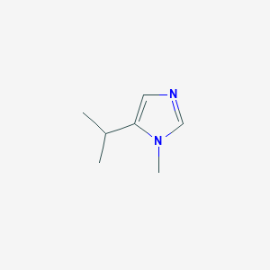 molecular formula C7H12N2 B168958 5-异丙基-1-甲基-1H-咪唑 CAS No. 196304-02-6