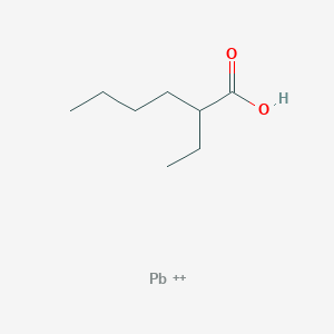 molecular formula C8H16O2Pb B168966 2-Ethylhexanoic acid, lead salt CAS No. 16996-40-0