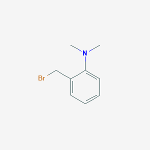 molecular formula C9H12BrN B168973 2-(Bromomethyl)-N,N-dimethylaniline CAS No. 117426-12-7