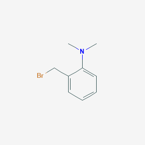 molecular formula C9H12BrN B168973 2-(溴甲基)-N,N-二甲基苯胺 CAS No. 117426-12-7