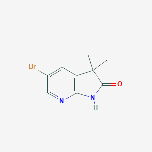 5-Bromo-3,3-dimethyl-1H-pyrrolo[2,3-b]pyridin-2(3H)-one