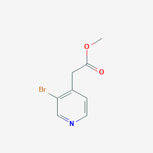 molecular formula C8H8BrNO2 B168981 Methyl 2-(3-bromopyridin-4-yl)acetate CAS No. 162615-12-5