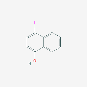 molecular formula C10H7IO B168991 4-Iodonaphthalen-1-ol CAS No. 113855-57-5
