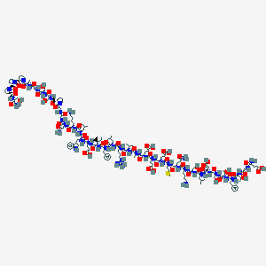 molecular formula C176H272N46O58S B168998 Exendin-4 (3-39) 