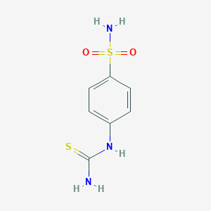 4-Thioureidobenzenesulfonamide