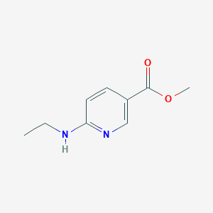 molecular formula C9H12N2O2 B169009 methyl 6-(ethylamino)nicotinate CAS No. 177759-45-4