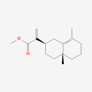 molecular formula C16H24O2 B169014 Methyl isocostate CAS No. 132342-55-3