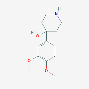 4-(3,4-Dimethoxyphenyl)piperidin-4-ol