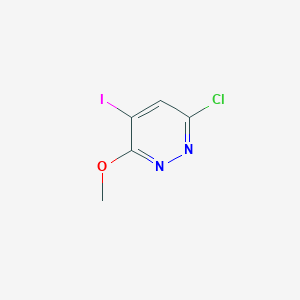 6-Chloro-4-iodo-3-methoxypyridazine