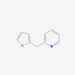 molecular formula C10H9NO B169032 2-(Furan-2-ylmethyl)pyridine CAS No. 106584-05-8