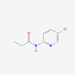 molecular formula C8H9BrN2O B169034 N-(5-bromopyridin-2-yl)propanamide CAS No. 148612-11-7