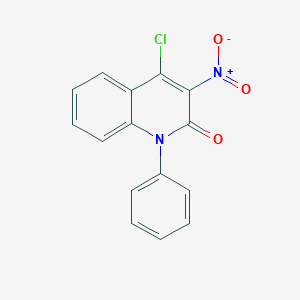 4-Chloro-3-nitro-1-phenyl-1,2-dihydroquinolin-2-one