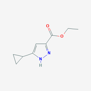 ethyl 5-cyclopropyl-1H-pyrazole-3-carboxylate