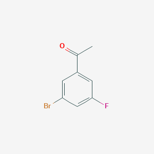 molecular formula C8H6BrFO B169089 1-(3-Bromo-5-fluorophenyl)ethanone CAS No. 105515-20-6