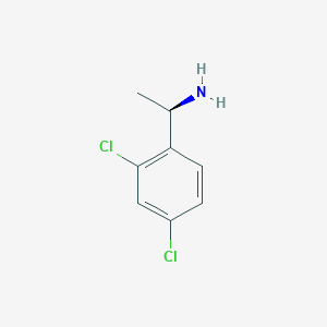molecular formula C8H9Cl2N B169092 (R)-1-(2,4-dichlorophenyl)ethanamine CAS No. 133773-29-2