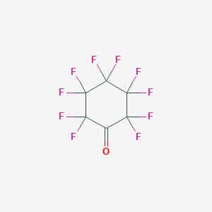 molecular formula C6F10O B169106 十氟环己酮 CAS No. 1898-91-5