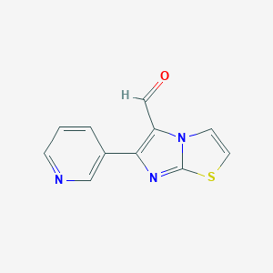 6-(Pyridin-3-yl)imidazo[2,1-b]thiazole-5-carbaldehyde