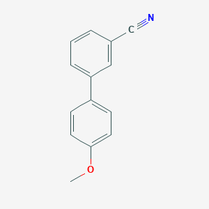 molecular formula C14H11NO B169181 3-(4-Methoxyphenyl)benzonitrile CAS No. 154197-00-9