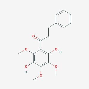 molecular formula C18H20O6 B169193 Dihydropedicin 
