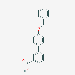 molecular formula C20H16O3 B169217 3-(4-Benzyloxyphenyl)benzoic acid CAS No. 167627-37-4