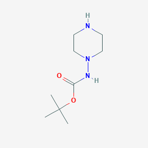 molecular formula C9H19N3O2 B169218 Tert-butyl piperazin-1-ylcarbamate CAS No. 147081-80-9