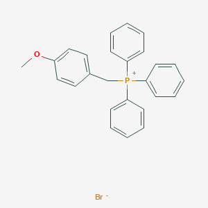 molecular formula C26H24BrOP B169224 (4-Methoxybenzyl)(triphenyl)phosphonium bromide CAS No. 1530-38-7