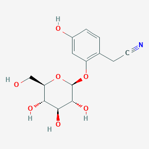 molecular formula C14H17NO7 B169225 Ehretioside B 