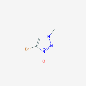 4-Bromo-1-methyl-1H-1,2,3-triazole 3-oxide