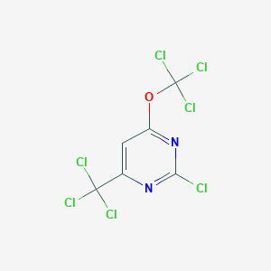 2-Chloro-4-trichloromethyl-6-trichloromethoxypyrimidine