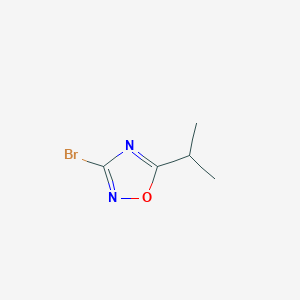 3-Bromo-5-isopropyl-1,2,4-oxadiazole