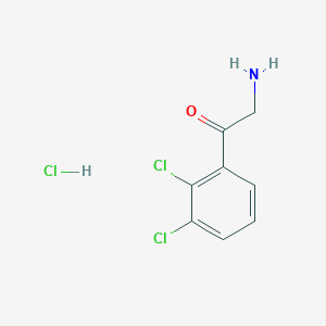 Ethanone, 2-amino-1-(2,3-dichlorophenyl)-, hydrochloride