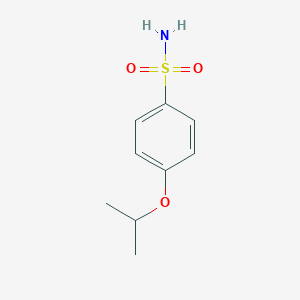 molecular formula C9H13NO3S B169298 4-异丙氧基苯磺酰胺 CAS No. 100861-05-0