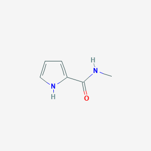 molecular formula C6H8N2O B169307 N-Methyl-1H-pyrrole-2-carboxamide CAS No. 132911-42-3